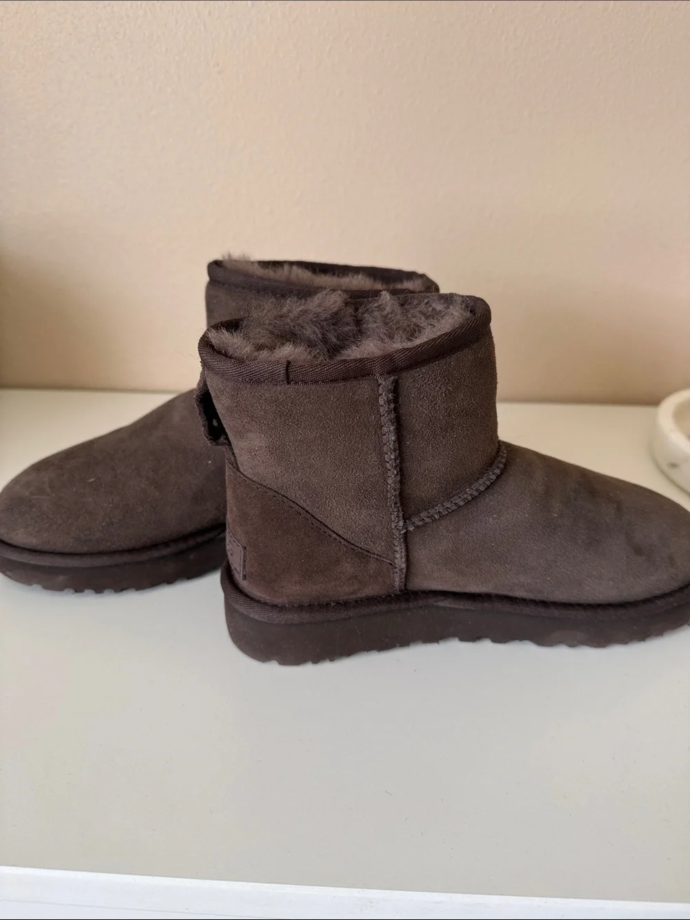 UGG Chocolate Mini Boots 6